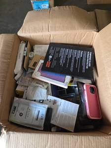 lot 18845 image: Pallet Lot Including Electronic Accessories, Eyeglasses Cases, Security Cameras and More