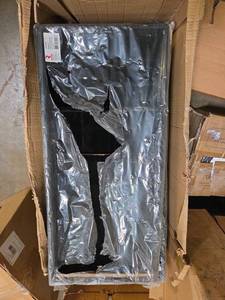 lot 18850 image: Pallet Lot Including Rubbermaid Brute Lid Trash Can Cover Gray, Disinfecting Wipes, Stainless Steel Towels Holder, and More