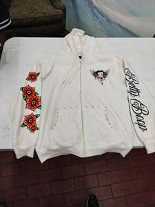 lot 63706 image: Fleischer Studios Betty Boop White Jacket - XL