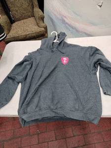 lot 63720 image: I Survived Iron Man Zombie Apocalypse Grey Hoodie - XL