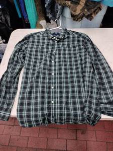 lot 63785 image: Martin  Osa Plaid button-down shirt - XL