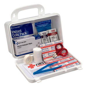 lot 61029 image: First Aid Only 25 Person First Aid Kit  112 Pieces