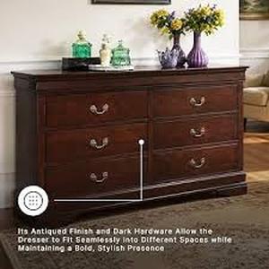 lot 61056 image: Ashley Furniture Alisdair 6 Drawer Dresser