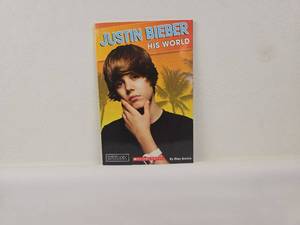 lot 15 image: Justin Bieber His World by Riley Brooks Scholastic Book