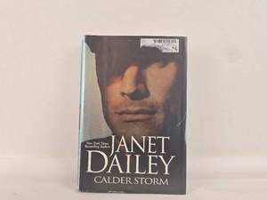 lot 56 image: Calder Storm by Janet Dailey Paperback Book