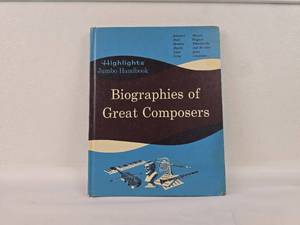 lot 60 image: Highlights Jumbo Handbook Biographies of Great Composers