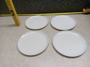lot 151 image: Oneida Epicure Plastic Dinner Plates Set of 4
