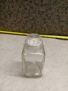 lot 164 image: Glass Storage Jar with Screw Cap