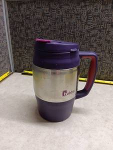 lot 89 image: Bubba Insulated Travel Mug with Handle and Lid Purple