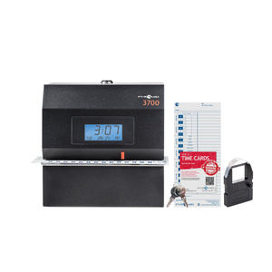 lot 226 image: Pyramid Time 3700 Heavy Duty Time Clock & Document Stamp