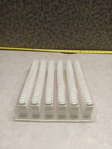 lot 236 image: Clear Plastic Pill Holder Keychains Lot of 150