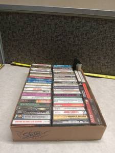 lot 255 image: Box of Country Music CDs - 50 Titles
