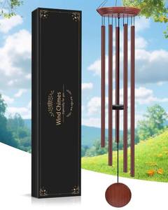lot 152222 image: Toodour 60 Extra Large Memorial Wind Chimes for Outside