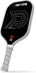 lot 152247 image: DGYGQ Pickleball Paddles - Professional Carbon Fiber Paddle with Honeycomb Core Pickleball Rackets - Lightweight Precision & Enhanced Shock Absorption for High Spin & Powerful Shots (Grey)