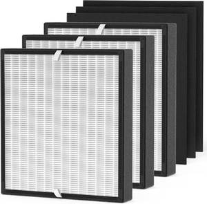 lot 351854 image: 3-Pack BF35 Replacement Filter Compatible with BF35 for BreatheSmart Classic Purifier, 3 2-in-1 Filters  3 Carbon Pre-Filters