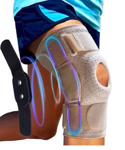 lot 351908 image: Sparthos Knee Brace for Women & Men - Meniscus Tear Support - Beige-M