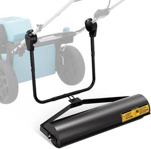 lot 452237 image: Suchtale Lawn Striping Kit for Push Mowers, Heavy-Duty Stainless Steel Roller, Universal DIY Lawn Striper with Large Easy-Fill Sand Port & Funnel, Adjustable Design, Fits Gas or Electric Lawn Mowers