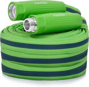 lot 161585 image: RAINPOINT Garden Hose 75FT, Up to 60% Lighter Non-Expanding Water Hose with TPE Inner Tube, Lightweight & Flexible Anti-Kink Hose, 800D Oxford Fabric, Weather-Resistant, 450PSI Burst, 34 Fittings