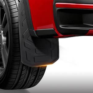 lot 261637 image: 4Pcs Mud Flaps Splash Guards Fit for 2023-2025 GMC Canyon AT4DenaliElevation Crew Cab (Not for AT4X), Front & Rear Mud Guards, All-Weather Protection Accessories (Drilling Required)