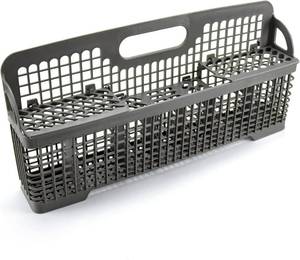 lot 361610 image: WP8562043 8531233 Universal Dishwasher Silverware Basket Replacement for Whirlpool Kitchenaid Dishwasher Utensil Basket - Replaces Kitchenaid Dishwasher Basket W10190415 8531288 8562043 by Techecook