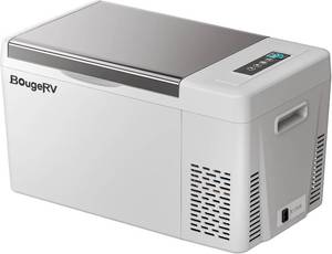 lot 461503 image: Retails for $270 BougeRV 12v refrigerator 23 Quart with Cover, -850 Portable Freezer
