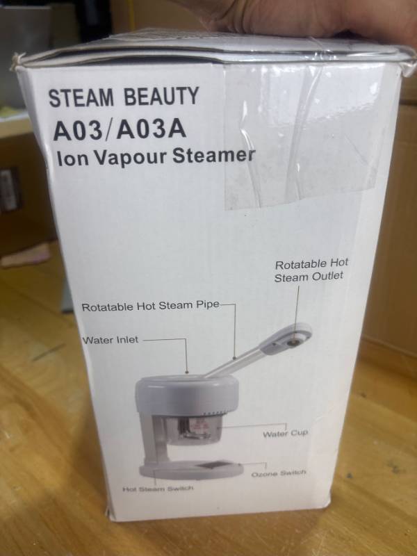 lot 1710 image: Ozone and Ion Vapor Mini Steamer