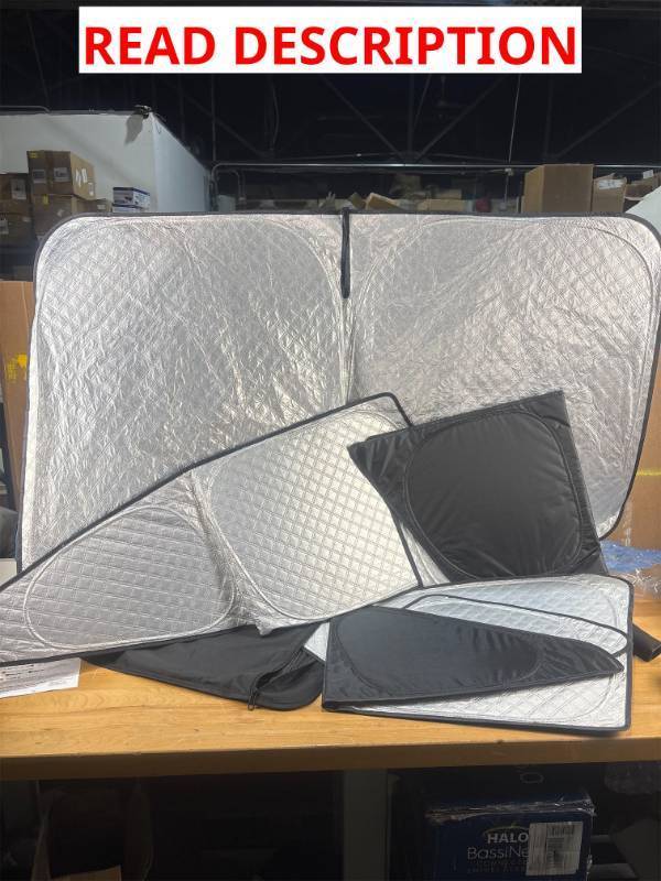 lot 1536 image: Sunshades - Unknown vehicle - full set