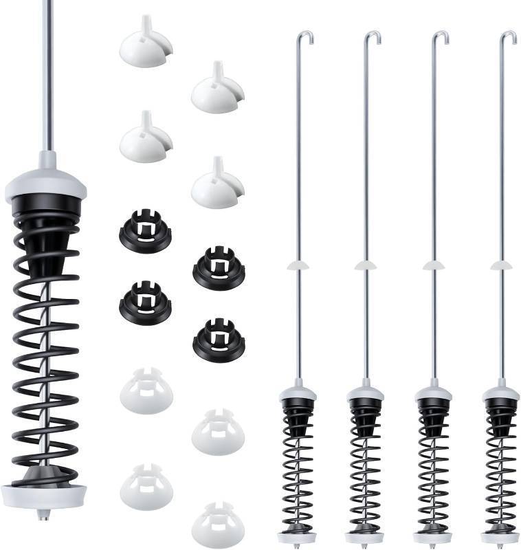 lot 1262 image: $57 Washer Suspension Rod Kit - 4pcs for WhirlpoolKenmoreMaytag Washers