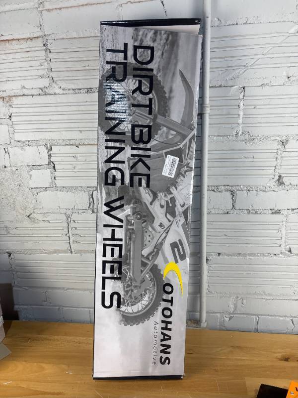 lot 2079 image: Otohans Dirt Bike Training Wheels
