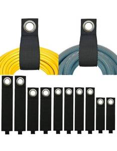 lot 20 image: Cable Organizer Set with Grommet and Velcro Straps 6 Piece - Retail $0