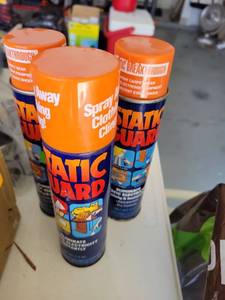 lot 23 image: Static Guard Spray Clothing Cling 3-Pack. Not full - Retail $0