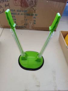 lot 32 image: Dual Arm ziplock bag holder  with Round Base - Retail $0
