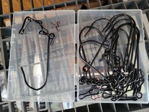 lot 129 image: Hanging hooks for planters - Retail $0
