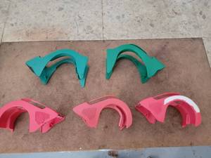 lot 181 image: Handheld Tape Dispenser Lot of 5 with Serrated Blade