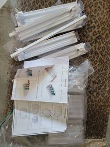 lot 186 image: Beverage Can Dispenser Organizer Lot 6 Piece Track System