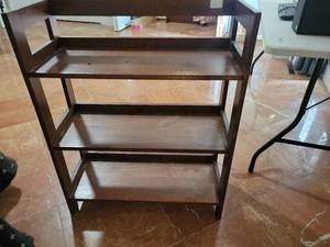lot 207 image: 3- Shelf Open Bookcase Storage Unit 29Lx36Hx12D check photos