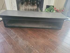 lot 264 image: Front Entryway Bench and Shoe Holder, please read description 70.5Lx20Dx15H