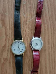 lot 291 image: Timex Indiglo & Guess Analog Wristwatches Lot of 2