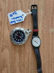 lot 292 image: Swatch 1997 Swiss Watches and pocket watch style