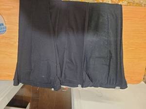 lot 336 image: Black Pants Lot 3 Pairs Assorted Styles size large and xl