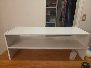 lot 368 image: Wooden Shoe Rack 31L x 12W x 12H