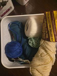 lot 486 image: Assorted Yarn