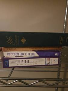 lot 510 image: Bible Study Book Lot 4 Volumes Application Creed Everyday Guide Handbook