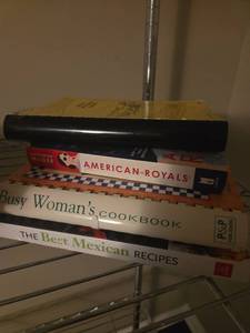 lot 511 image: Lot of 3 Cookbooks American Royals Busy Womans Mexican Recipes