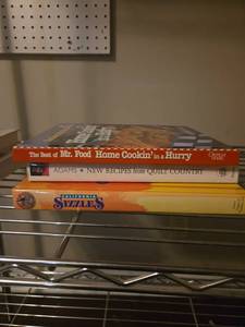 lot 513 image: Lot of 3 Cookbooks Mr. Food, Adams Quilt Country, California Smiles