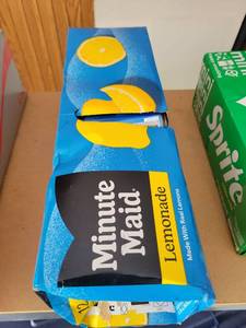 lot 654 image: Minute Maid Lemonade Made With Real Lemons