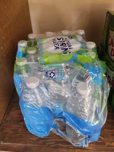 lot 656 image: Case of Natural Spring Water missing a couple  16.9 fl oz