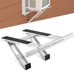 lot 1808 image: Toutgood Window AC Bracket No Drilling, Heavy Duty Drilless Window Air Conditioner Support Brackets with 2 Arms, AC Holder for 5000 Btu to 24000 Btu Outdoor AC Window Units, Max 350 Lb Capacity - Retail $50