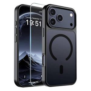 lot 1836 image: SUPFINE Magnetic for iPhone 17 Pro Case Black - Retail $7