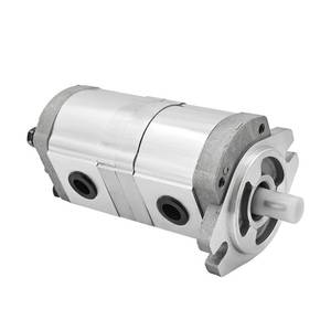 lot 1912 image: ProXlex NEW HGP-33A-F6-6R Hydraulic Double Gear Pump Shaft 58 15.87mm - Retail $206